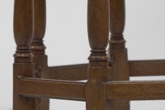Liberty & Co. Attributed, The Retailer. A Moorish-style Side Table with a Heavy Brass Removable Dish-shaped Table Top - Thumbnail 9