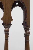 Liberty & Co. Attributed, The Retailer. A Moorish-style Side Table with a Heavy Brass Removable Dish-shaped Table Top - Thumbnail 10