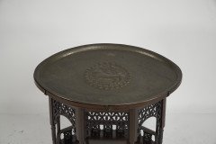 Liberty & Co., a Rare & Unusual Moorish Oval Eight-leg Side Table - Thumbnail 5