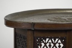 Liberty & Co., A Rare & Unusual Moorish Oval Eight-leg Side Table - Thumbnail 12