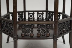Liberty & Co., a Rare & Unusual Moorish Oval Eight-leg Side Table - Thumbnail 16