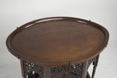Liberty & Co., A Rare & Unusual Moorish Oval Eight-leg Side Table - Thumbnail 20