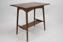 Waring & Gillow. Pair of Arts & Crafts Oblong Top Side Tables with Curved Aprons - Thumbnail 3