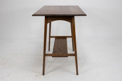 Waring & Gillow. Pair of Arts & Crafts Oblong Top Side Tables with Curved Aprons - Thumbnail 7