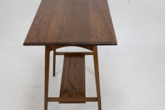 Waring & Gillow. Pair of Arts & Crafts Oblong Top Side Tables with Curved Aprons - Thumbnail 11