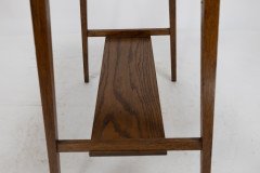 Waring & Gillow. Pair of Arts & Crafts Oblong Top Side Tables with Curved Aprons - Thumbnail 16