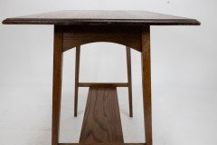 Waring & Gillow. Pair of Arts & Crafts Oblong Top Side Tables with Curved Aprons - Thumbnail 14