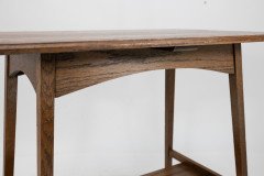 Waring & Gillow. Pair of Arts & Crafts Oblong Top Side Tables with Curved Aprons - Thumbnail 13