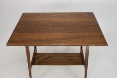 Waring & Gillow. Pair of Arts & Crafts Oblong Top Side Tables with Curved Aprons - Thumbnail 10