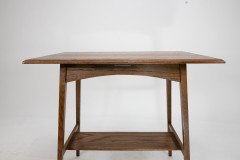 Waring & Gillow. Pair of Arts & Crafts Oblong Top Side Tables with Curved Aprons - Thumbnail 12