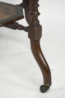An Aesthetic Movement Ebonized Side Table with a Marquetry Octagonal Top - Thumbnail 18