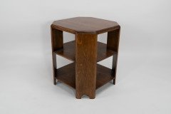 Heal's & Son, Arts & Crafts Oak Bookcase or Side Table - Thumbnail 4