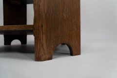 Heal's & Son, Arts & Crafts Oak Bookcase or Side Table - Thumbnail 9