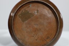 A. E. Jones, Pair of Arts & Crafts Hand-hammered Copper Vases with Silver Teardrop Decoration - Thumbnail 9