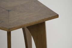 A Modern Craftsman Made Arts & Crafts Oak Pentagonal Centre Table - Thumbnail 7