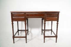 E. W. Godwin for Collinson & Lock. An Exceptional Quality Walnut Desk - Thumbnail 18