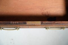 E. W. Godwin for Collinson & Lock. An Exceptional Quality Walnut Desk - Thumbnail 13