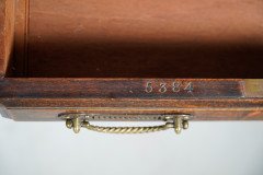 E. W. Godwin for Collinson & Lock. An Exceptional Quality Walnut Desk - Thumbnail 14