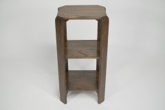 Heal’s Attributed, Arts & Crafts Oak Three-tier Book Table - Thumbnail 2