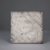 Maw & Co., Arts & Crafts earthenware ‘Floreat Salopia’ soldier tile - Thumbnail 4