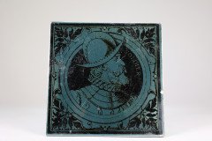 Maw & Co., Arts & Crafts earthenware ‘Floreat Salopia’ soldier tile - Thumbnail 3