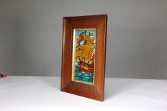 Pilkington’s Tile Works, Arts & Crafts Ceramic Galleon Tile - Thumbnail 3