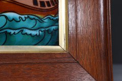 Pilkington’s Tile Works, Arts & Crafts Ceramic Galleon Tile - Thumbnail 9