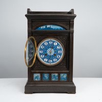 James Aitchison (signed). A French Aesthetic Movement Mantel or Bracket Clock - Thumbnail 2