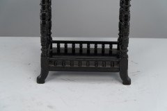Lewis Foreman Day for Howell James & Co., Aesthetic Movement Mantel Clock with Hand Painted Floral Decoration - Thumbnail 10