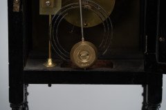 Lewis Foreman Day for Howell James & Co., Aesthetic Movement Mantel Clock with Hand Painted Floral Decoration - Thumbnail 12