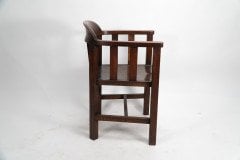 Shapland & Petter. A Long Run of Arts & Crafts Oak Tub Chairs - Thumbnail 3