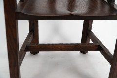 Shapland & Petter, Arts & Crafts Oak Tub Chair (12 in stock) - Thumbnail 8