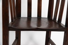 Shapland & Petter. A Long Run of Arts & Crafts Oak Tub Chairs - Thumbnail 6