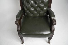 George Edmund Street. A Gothic Revival oak armchair designed for the Judges for The Royal Courts of Justice - Thumbnail 5