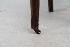A Set of Four Aesthetic Movement Oak Dining Chairs with Carved Decoration - Thumbnail 13