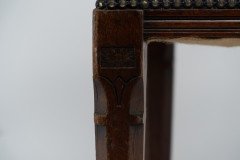 A Set of Four Aesthetic Movement Oak Dining Chairs with Carved Decoration - Thumbnail 14