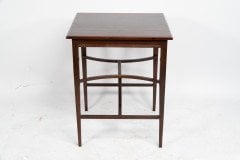 An Aesthetic Movement Side Table with Sunflower & Curved & Straight Side Stretchers - Thumbnail 8