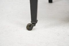 An Anglo-Japanese Ebonised Side or Nursing Chair with Green Hide Upholstery - Thumbnail 21