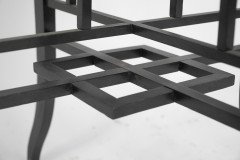 Aesthetic Movement Ebonised Walnut Side Table Retaining the Original Faded Green Baize Top - Thumbnail 10