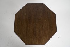 Collinson & Lock, attributed. An Aesthetic Movement Octogonal Two-tier Table on Splayed Ring Turn Legs - Thumbnail 7