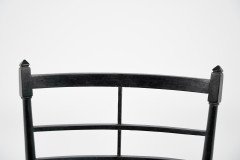 James Plucknett Attributed, probably for Collier & Plucknett. A Pair of Anglo-Japanese Ebonised Side Chairs - Thumbnail 6