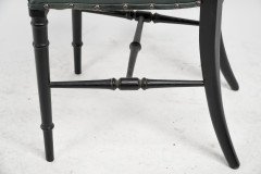 James Plucknett Attributed, probably for Collier & Plucknett. A Pair of Anglo-Japanese Ebonised Side Chairs - Thumbnail 13