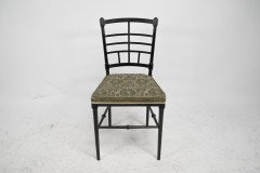 J. Plucknett, attributed. Collier & Plucknett Prob. Anglo-Japanese Ebonized Side Chair - Thumbnail 2