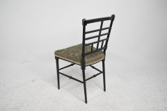 J. Plucknett, attributed. Collier & Plucknett Prob. Anglo-Japanese Ebonized Side Chair - Thumbnail 5