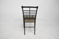 J. Plucknett, attributed. Collier & Plucknett Prob. Anglo-Japanese Ebonized Side Chair - Thumbnail 6