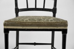 J. Plucknett, attributed. Collier & Plucknett Prob. Anglo-Japanese Ebonized Side Chair - Thumbnail 10