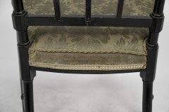J. Plucknett, attributed. Collier & Plucknett Prob. Anglo-Japanese Ebonized Side Chair - Thumbnail 21