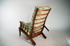 Jas Shoolbred Style, Morris & Co., Two Aesthetic Movement Reclining Armchairs - Thumbnail 10