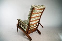 Jas Shoolbred Morris & Co., Style a Pair of Aesthetic Movement Reclining Armchairs - Thumbnail 10
