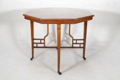 Lamb of Manchester. Anglo-Japanese Mahogany Octagonal Centre Table In the style of E. W. Godwin - Thumbnail 4